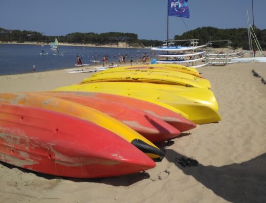 Balade en kayak sur le courant de Soustons