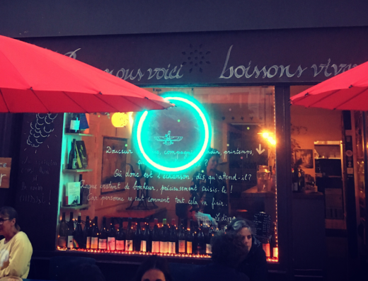 Bobance bar & cave à manger / vins nature / assiettes