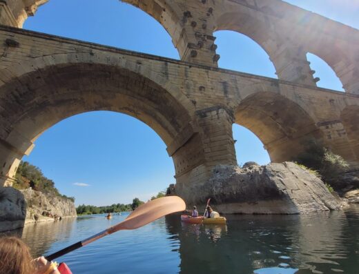 CANOE COLLIAS Pont du Gard Canoes Kayak Sur Le Gardon PARKING PRIVE