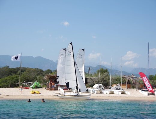 Club nautique Tramulimacchia Corsica wingfoiling school