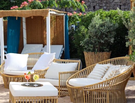 La plage privée de Théoule