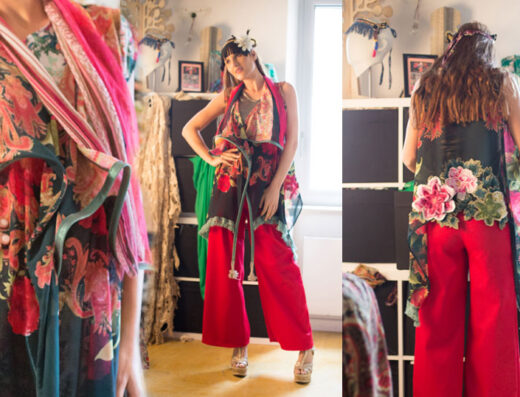 LA ROSE À POIS, création de prêt à porter féminin