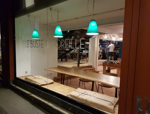 Le Buste et l’oreille – Bar à vin et Librairie