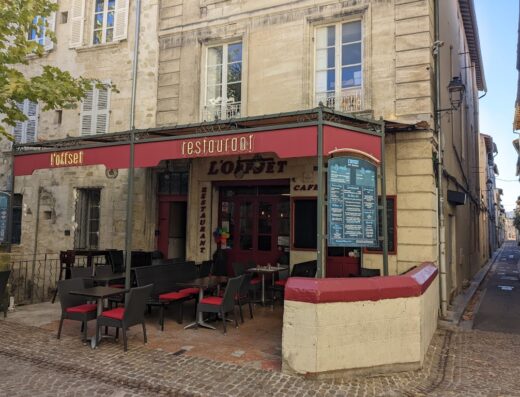 L’Offset : Restaurant à Avignon rue des teinturiers