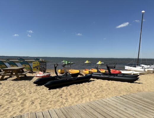 Pink Lagoon / Lac de Biscarrosse (Camping de la Rive )- Base nautique de voile, ski nautique, flyboard, paddle…