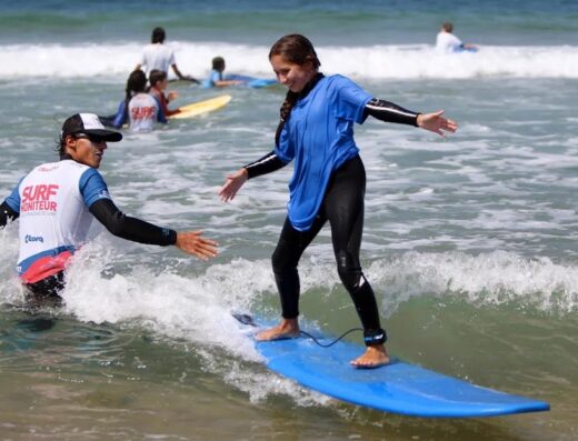 Plage centrale de Labenne