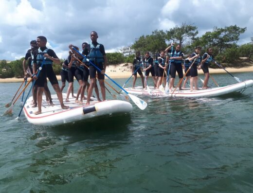 Pôle nautique de Soustons plage : voile, surf, kayak, paddle