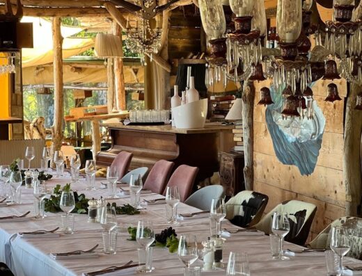 Restaurant Veni e posa lieu unique en corse Aleria