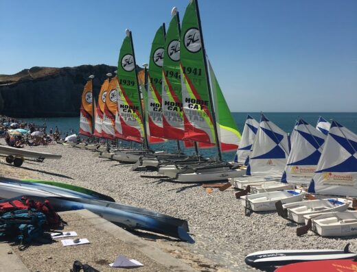 Voiles et Galets d’Etretat