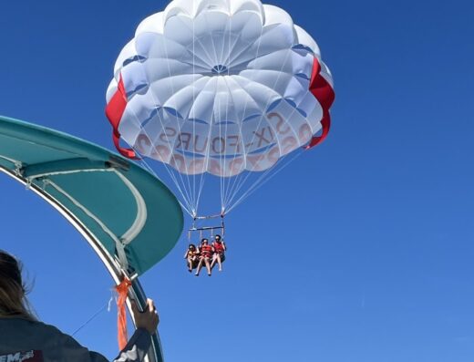 Xtrem base nautique toulon Parachute ascensionnel