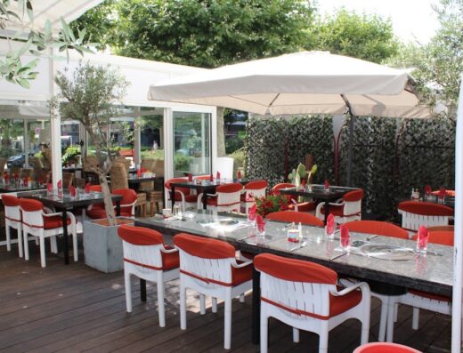 La table à plancha (La Grande Motte)