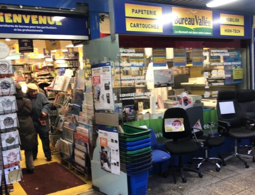 Bureau Vallée Paris 13 – papeterie et photocopie