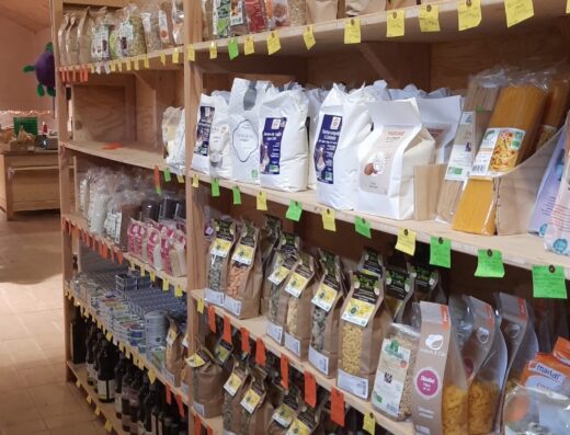 Les halles bio de Vézénobres