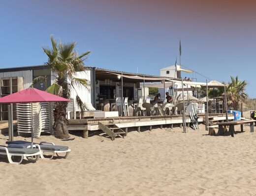 Plage du Bosquet, base nautique Portiragnes plage