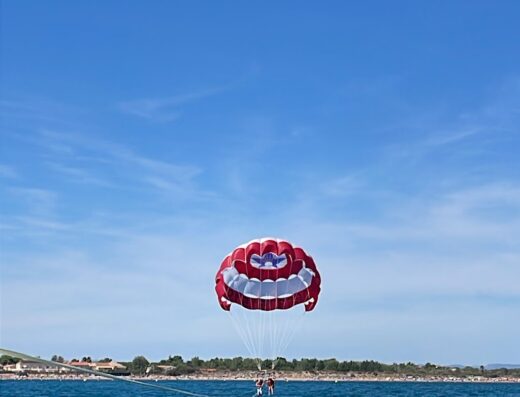 Plage du Bosquet, base nautique Portiragnes plage