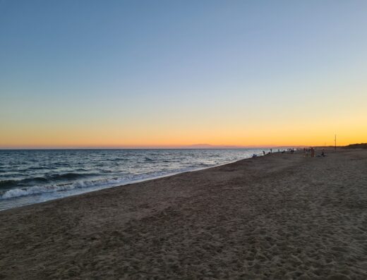 Plage du Bosquet, base nautique Portiragnes plage