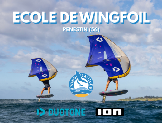 Wing Latitude, cours de wingfoil en morbihan et loire-atlantique